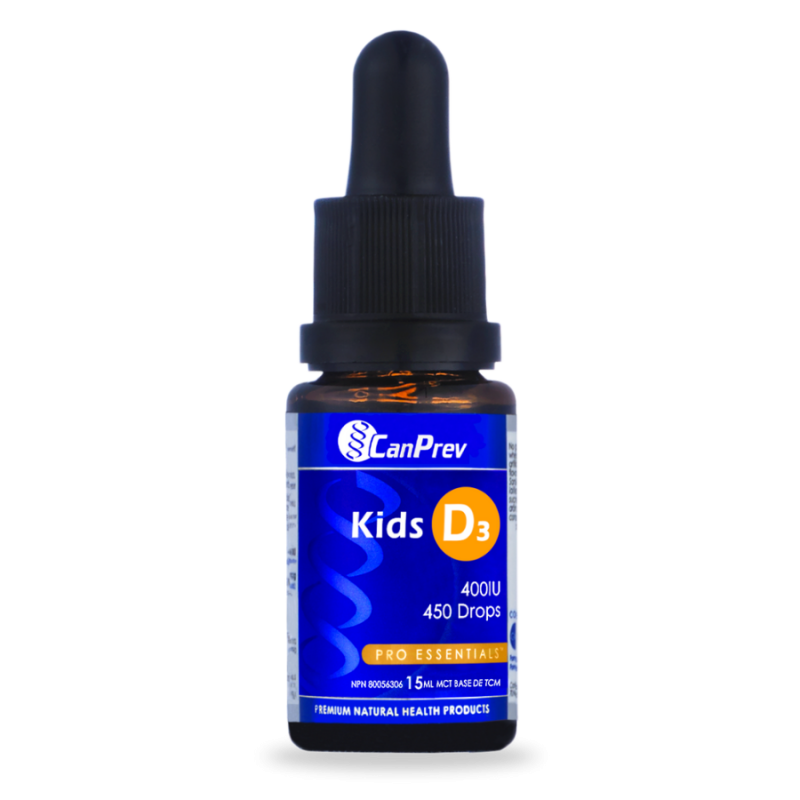 D3 Drops Kids 400IU MCT base 15 ml | Safest & Easiest Shopping Vitamins Online | VITASHOP