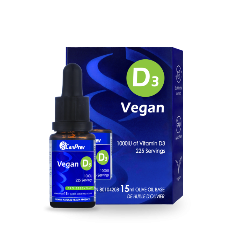 D3 Drops 1000IU Vegan 15 ml | Safest & Easiest Shopping Vitamins Online | VITASHOP