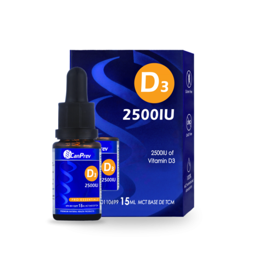 CanPrev D3 Drops 2500IU MCT Base 15 ml | Unbeatable Prices, Daily Deals | VITASHOP