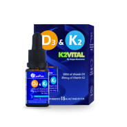 D3 & K2 Drops MCT base 15 ml | Safest & Easiest Shopping Vitamins Online | VITASHOP