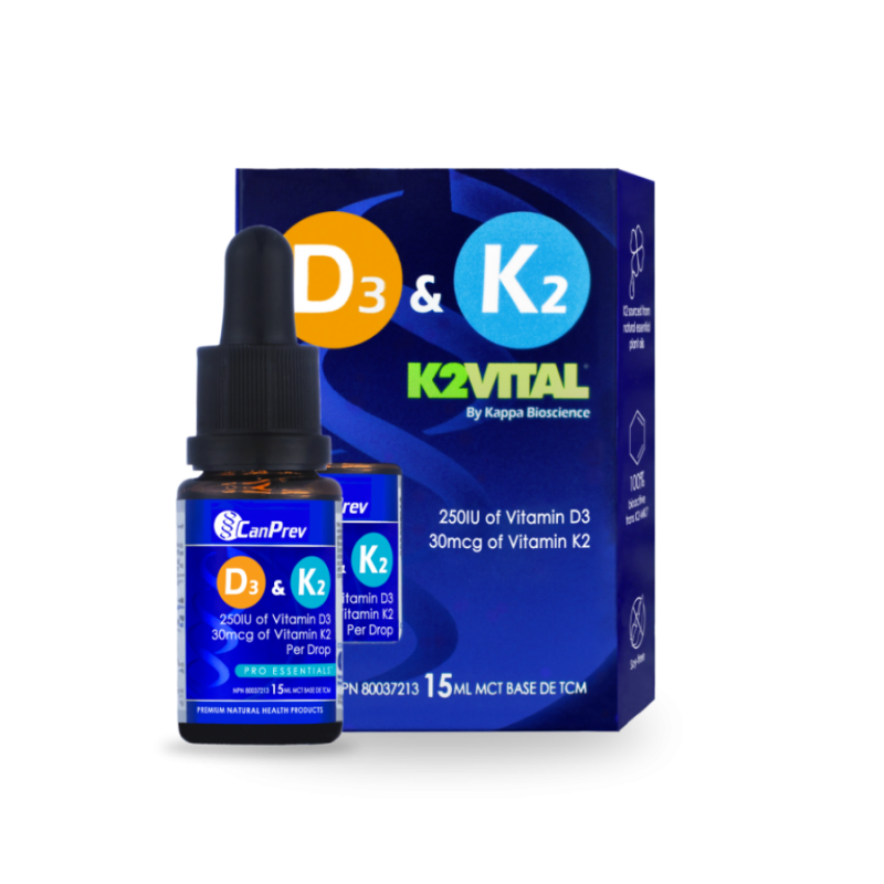 CanPrev D3 & K2 Drops MCT base 15 ml | Unbeatable Prices, Daily Deals | VITASHOP