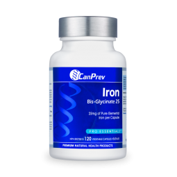 CanPrev Iron Bis-Glycinate 25 120 Vegi Capsules | Unbeatable Prices, Daily Deals | VITASHOP