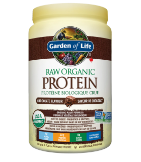 Garden of Life RAW Organic Protein, Chocolate 660 g | Unbeatable Prices, Daily Deals | VITASHOP