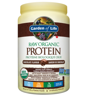 Garden of Life RAW Organic Protein, Chocolate 660 g | Unbeatable Prices, Daily Deals | VITASHOP