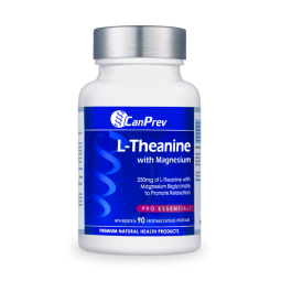 CanPrev L-Theanine with Magnesium 90 Vegi Capsules | Unbeatable Prices, Daily Deals | VITASHOP