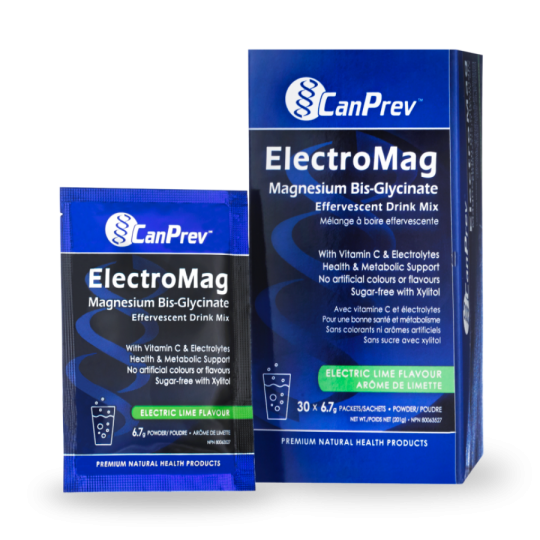 CanPrev 캔프레브 ElectroMag Effervescent 음료 상자 30 봉지 | 매일 업데이트되는 특가 상품 | VITASHOP
