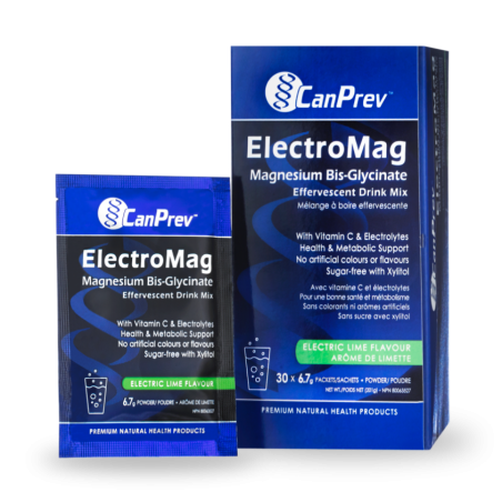 CanPrev 캔프레브 ElectroMag Effervescent 음료 상자 30 봉지 | 매일 업데이트되는 특가 상품 | VITASHOP