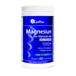Magnesium Bis-Glycinate 400 Ultra Gentle Powder 240 g | Safest & Easiest Shopping Vitamins Online | VITASHOP