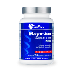 CanPrev Magnesium Cardio + Taurine, B6 & Zinc 120 Vegi Capsules | Unbeatable Prices, Daily Deals | VITASHOP