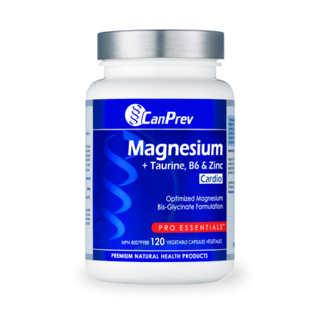 Magnesium Cardio + Taurine, B6 & Zinc 120 Vegi Capsules | Safest & Easiest Shopping Vitamins Online | VITASHOP