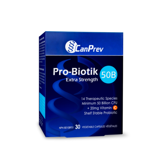 CanPrev Pro-Biotik 50B Extra Strength 30 Vegi Capsules | Unbeatable Prices, Daily Deals | VITASHOP