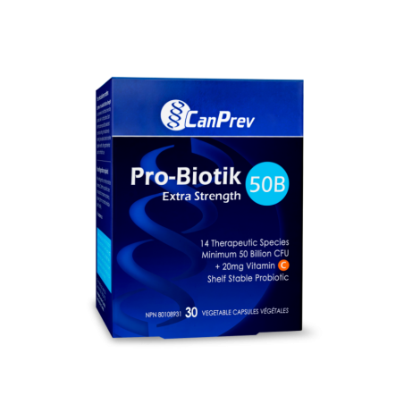 CanPrev Pro-Biotik 50B Extra Strength 30 Vegi Capsules | Unbeatable Prices, Daily Deals | VITASHOP