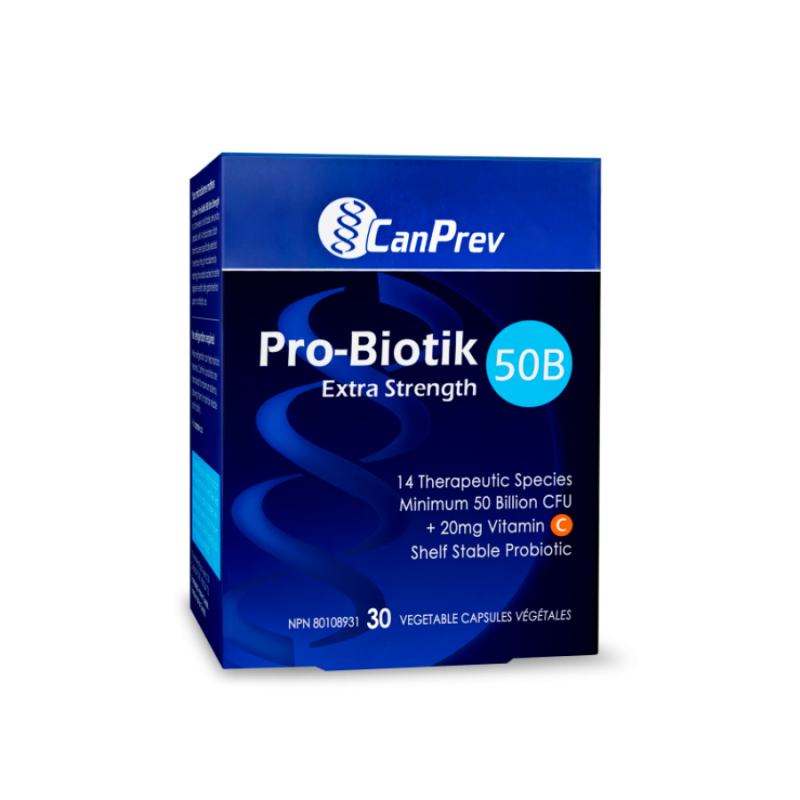 CanPrev Pro-Biotik 50B Extra Strength 30 Vegi Capsules | Unbeatable Prices, Daily Deals | VITASHOP