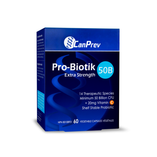 CanPrev Pro-Biotik 50B Extra Strength 60 Vegi Capsules | Unbeatable Prices, Daily Deals | VITASHOP