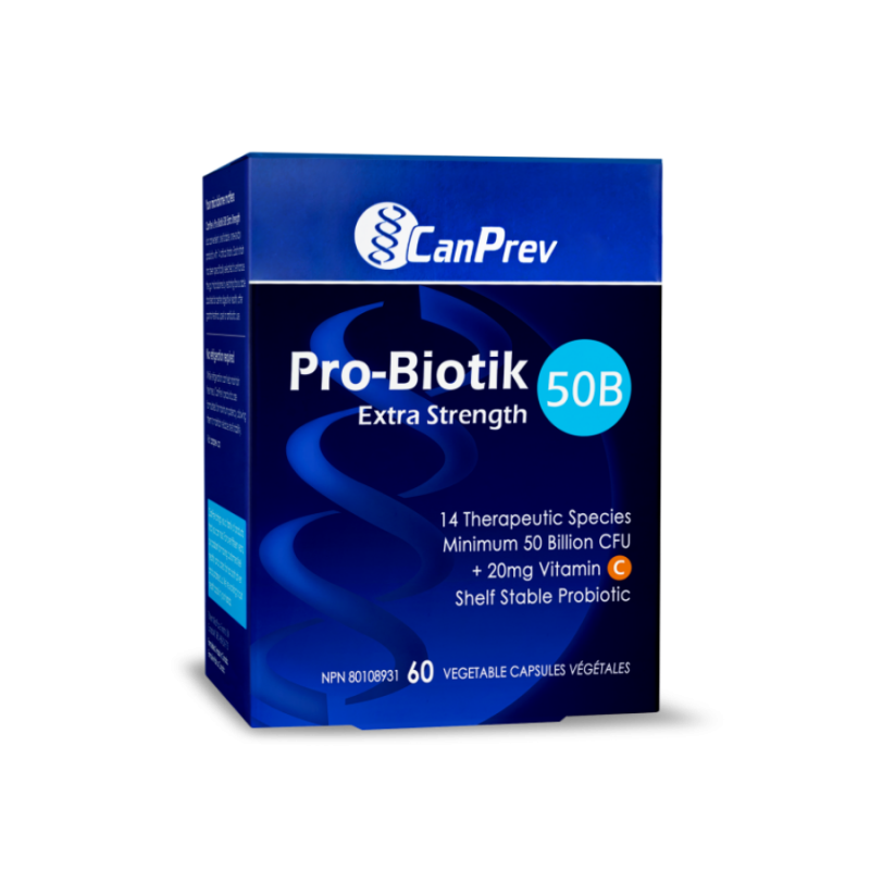 CanPrev Pro-Biotik 50B Extra Strength 60 Vegi Capsules | Unbeatable Prices, Daily Deals | VITASHOP
