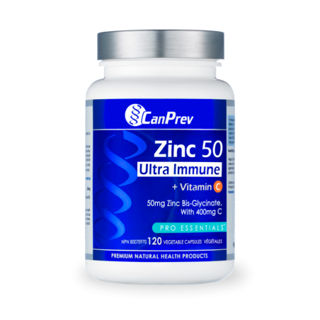 CanPrev Zinc 50 Ultra Immune + Vitamin C 120 Vegi Capsules | 每天不同折扣, 全网最低价格 | 种类齐全的保健品店铺 VITASHOP, 只有你想不到, 没有你买不到 !