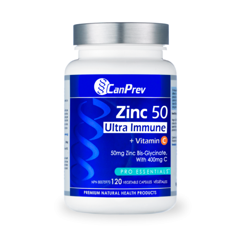 CanPrev Zinc 50 Ultra Immune + Vitamin C 120 Vegi Capsules | 每天不同折扣, 全网最低价格 | 种类齐全的保健品店铺 VITASHOP, 只有你想不到, 没有你买不到 !