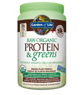 Garden of Life RAW Organic Protein & Greens, Chocolate 610 g | Unbeatable Prices, Daily Deals | VITASHOP