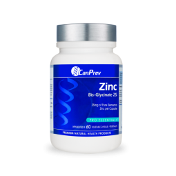 CanPrev Zinc Bis-Glycinate 25 60 Vegi Capsules | 每天不同折扣, 全网最低价格 | 种类齐全的保健品店铺 VITASHOP, 只有你想不到, 没有你买不到 !