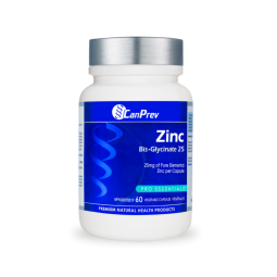 CanPrev Zinc Bis-Glycinate 25 60 Vegi Capsules | 每天不同折扣, 全网最低价格 | 种类齐全的保健品店铺 VITASHOP, 只有你想不到, 没有你买不到 !