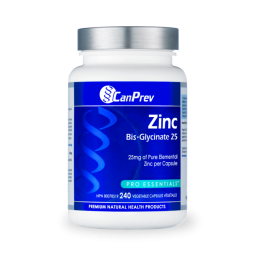 CanPrev Zinc Bis-Glycinate 25 240 Vegi Capsules | Unbeatable Prices, Daily Deals | VITASHOP