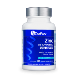 CanPrev Zinc Bis-Glycinate 50 Ultra Strength 120 Vegi Capsules | 每天不同折扣, 全网最低价格 | 种类齐全的保健品店铺 VITASHOP, 只有你想不到, 没有你买不到 !