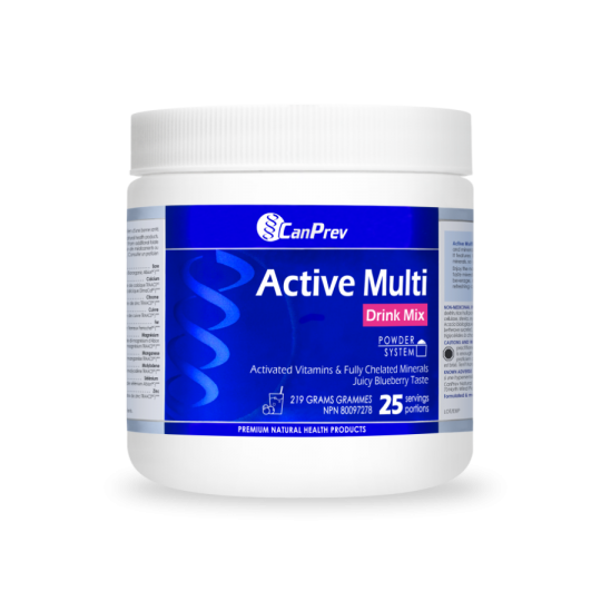 Active Multi Drink Mix Juicy Blueberry 219 g | Safest & Easiest Shopping Vitamins Online | VITASHOP