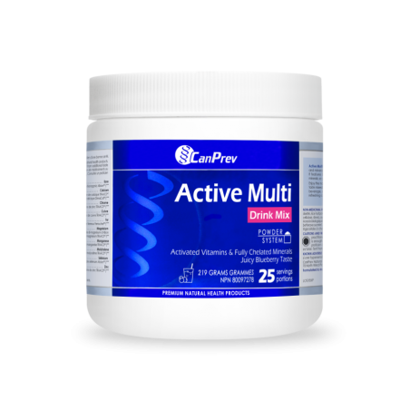 Active Multi Drink Mix Juicy Blueberry 219 g | Safest & Easiest Shopping Vitamins Online | VITASHOP