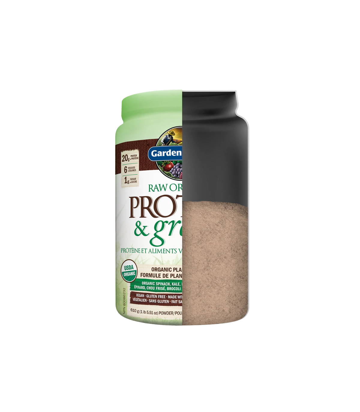 Garden of Life RAW Organic Protein & Greens, Chocolate 610 g | Unbeatable Prices, Daily Deals | VITASHOP
