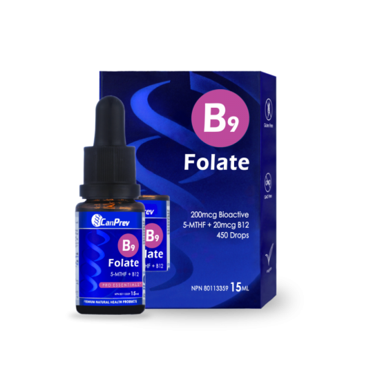 CanPrev B9 Folate Drops 15 mL | Unbeatable Prices, Daily Deals | VITASHOP
