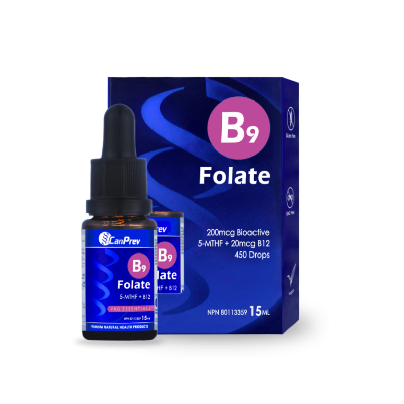 CanPrev B9 Folate Drops 15 mL | Unbeatable Prices, Daily Deals | VITASHOP