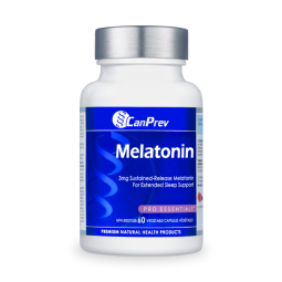 CanPrev Melatonin 3mg Sustained-Release 60 v-caps