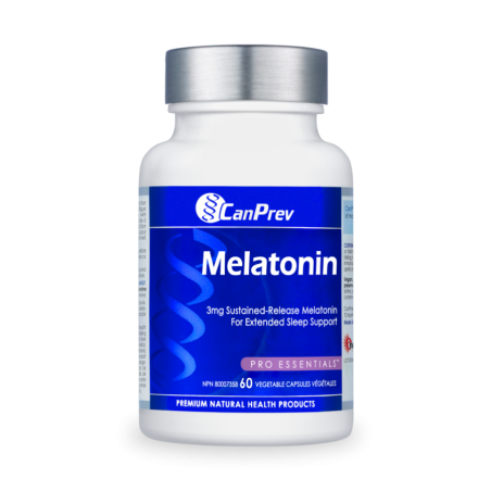 CanPrev Melatonin 3mg Sustained-Release 60 v-caps | Unbeatable Prices, Daily Deals | VITASHOP