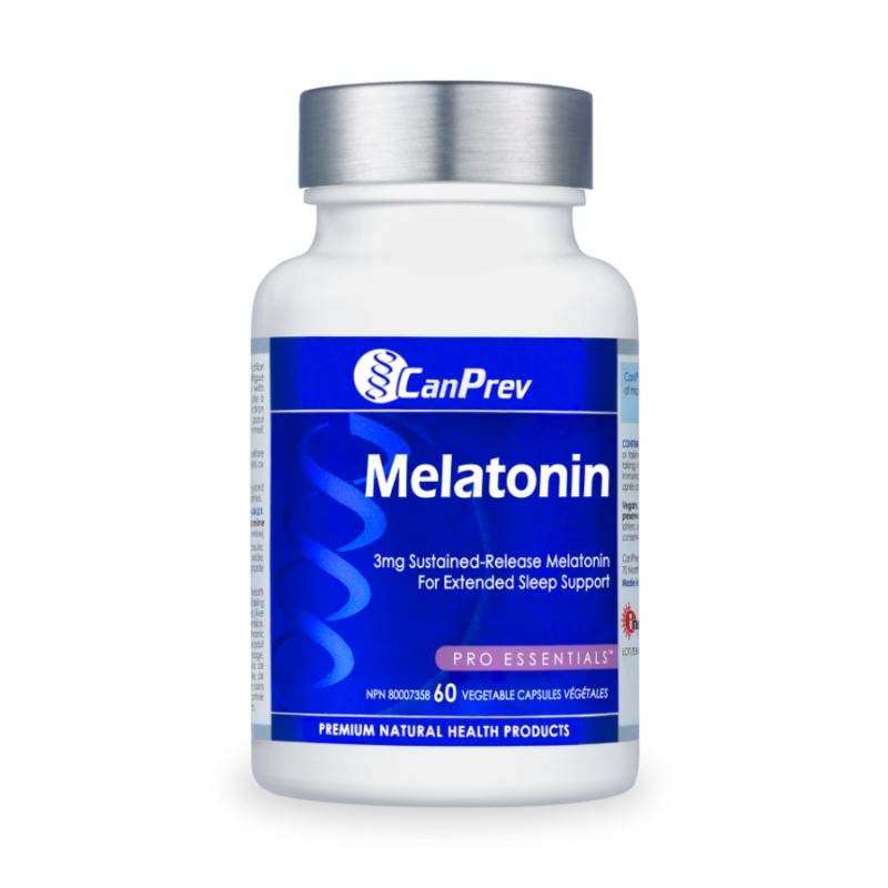 CanPrev Melatonin 3mg Sustained-Release 60 v-caps | Unbeatable Prices, Daily Deals | VITASHOP