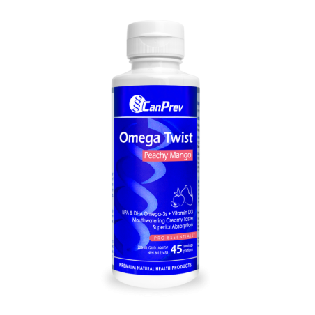 CanPrev Omega Twist 225ml - Peachy Mango | Unbeatable Prices, Daily Deals | VITASHOP