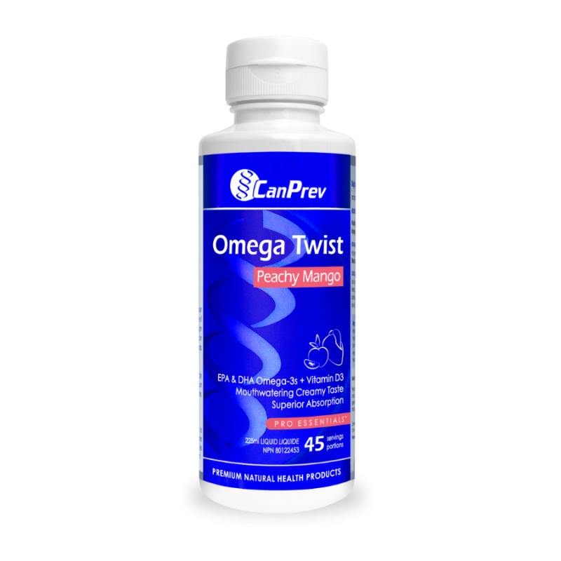 CanPrev Omega Twist 225ml - Peachy Mango | Unbeatable Prices, Daily Deals | VITASHOP