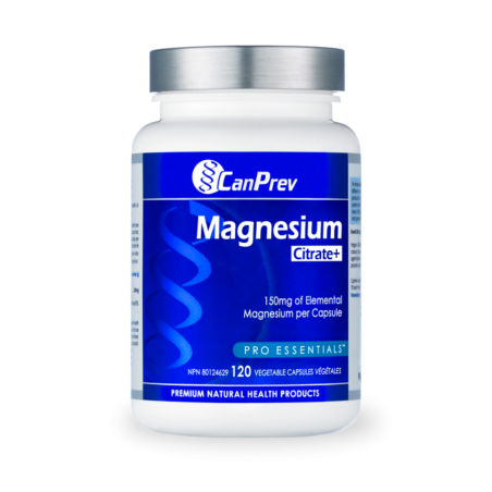 CanPrev Citrate de magnésium+ 120 capsules végétales