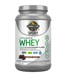 SPORT Certified Grass Fed Whey, Chocolate 672 g | Safest & Easiest Shopping Vitamins Online | VITASHOP