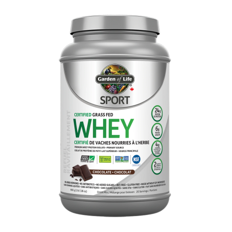 Garden of Life 가든 오브 라이프 SPORT 인증 Grass Fed Whey, 초콜릿 672g | 매일 업데이트되는 특가 상품 | VITASHOP