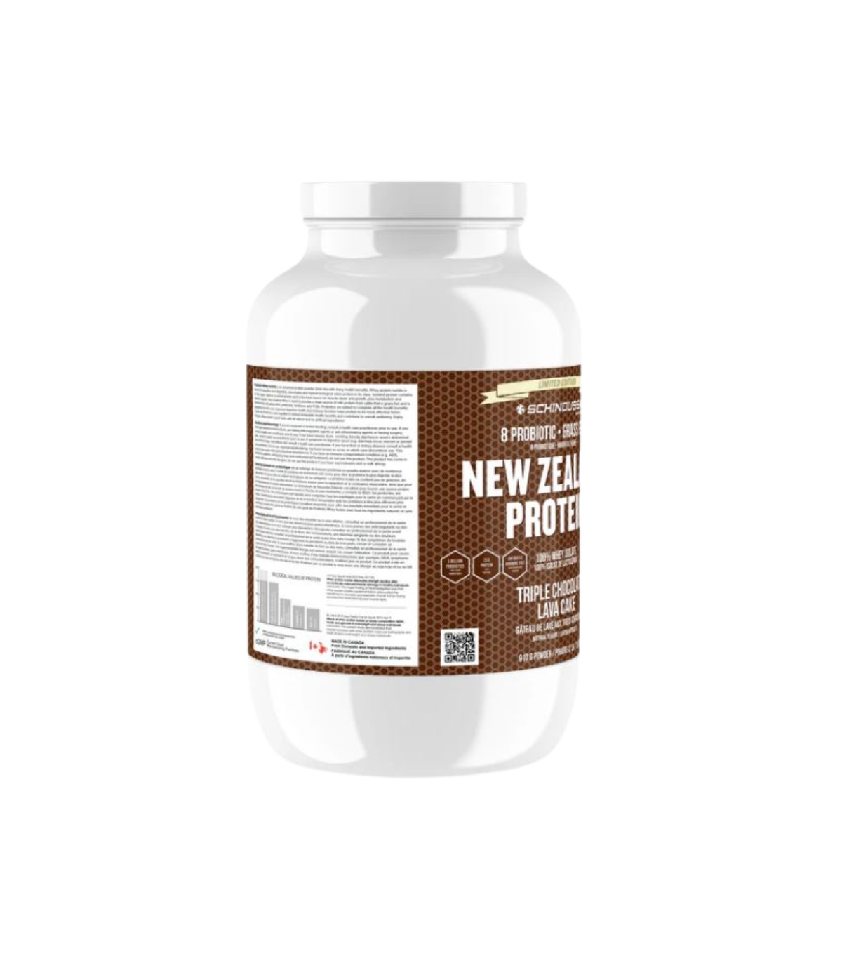 Schinoussa Superfoods New ZEAland TRIPLE CHOCOLATE LAVA CAKE WHEY PROTEIN 840 g