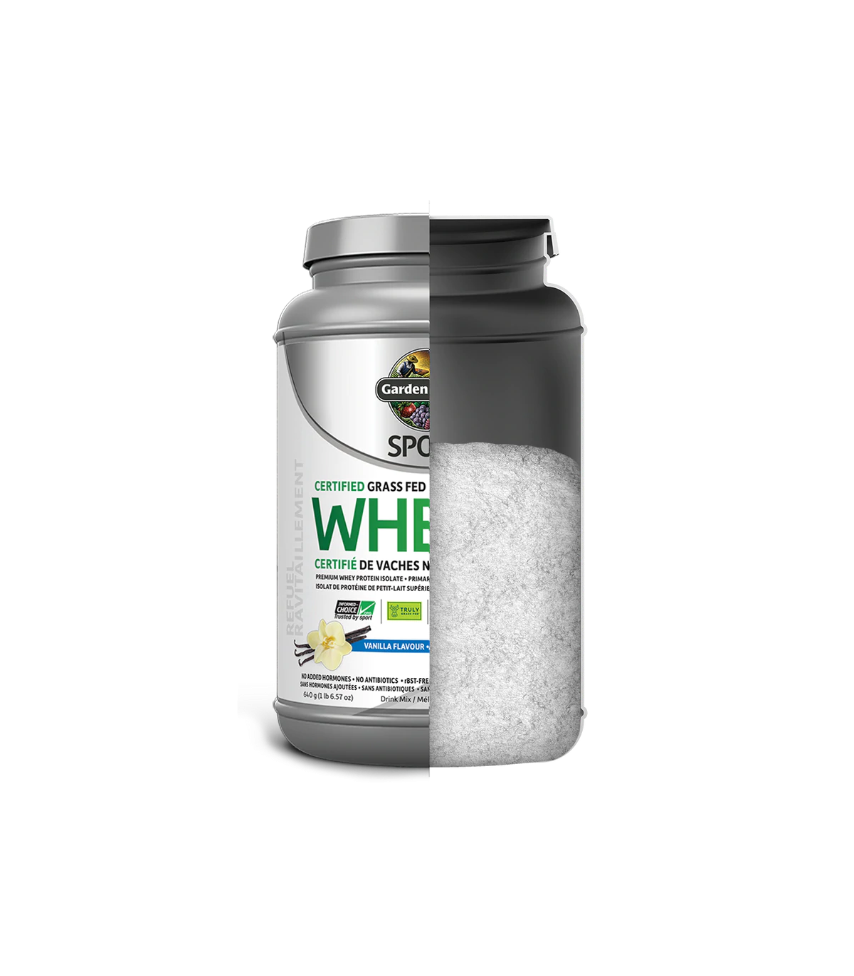 Garden of Life SPORT Certified Grass Fed Whey, Vanilla 652 g | Unbeatable Prices, Daily Deals | VITASHOP