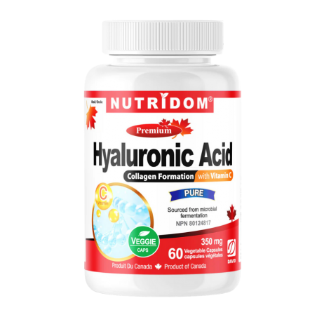 Nutridom 비타민 C 60 모자를 가진 Hyaluronic 산