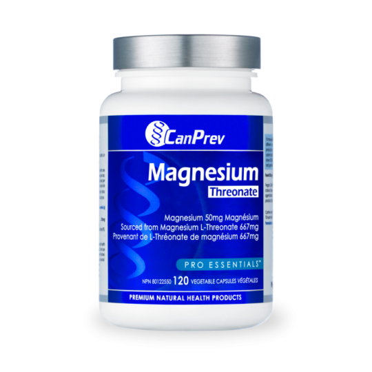 CanPrev Magnesium Threonate 120 Veggie Caps