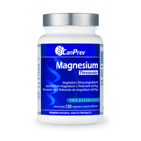 CanPrev Magnesium Threonate 120 Veggie Caps