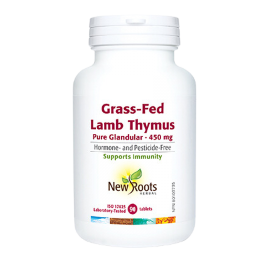 New Roots Herbal Grass-Fed Lamb Thymus 90 Tablets