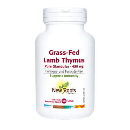 New Roots Herbal Grass-Fed Lamb Thymus 90 Tablets
