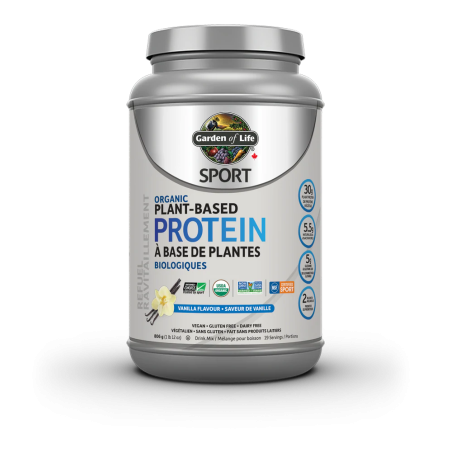 Garden of Life SPORT Organic Plant Based Protein, Vanilla 806 g | Unbeatable Prices, Daily Deals | VITASHOP
