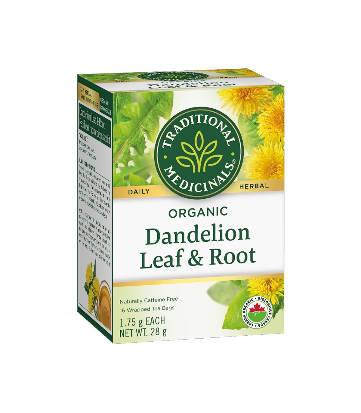 Traditional Medicinals Organic Dandelion Leaf & Root Tea 16 Tea Bags | Unbeatable Prices, Daily Deals | VITASHOP
