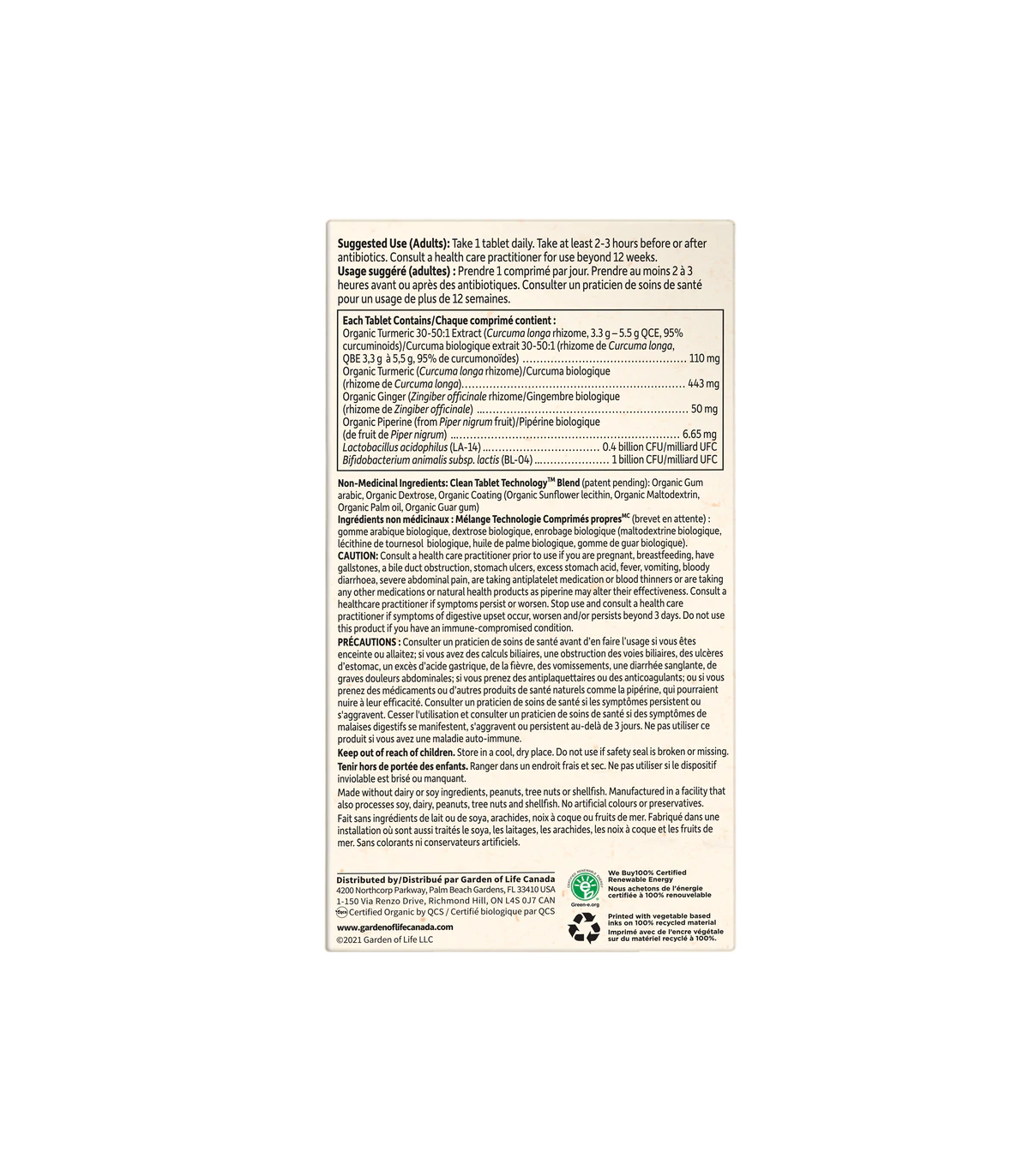Mykind Organics Turmeric 60 Chewable Tablet | Safest & Easiest Shopping Vitamins Online | VITASHOP