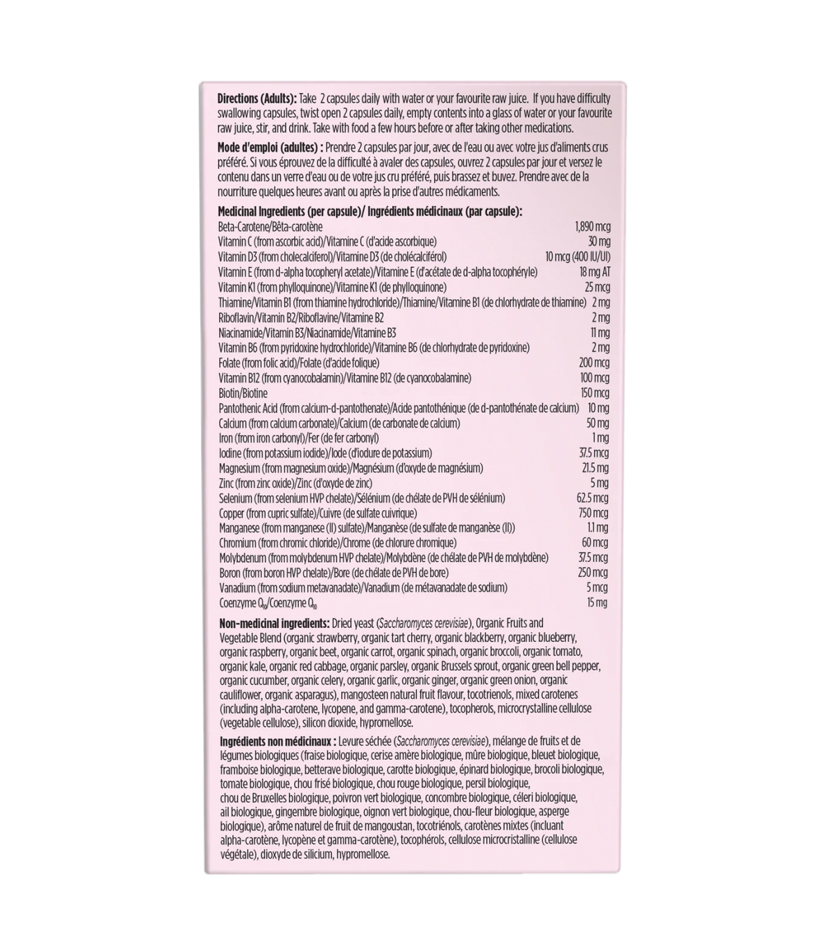 Garden of Life Vitamin Code 50 & Wiser Women 60 Vegi Capsules | Unbeatable Prices, Daily Deals | VITASHOP